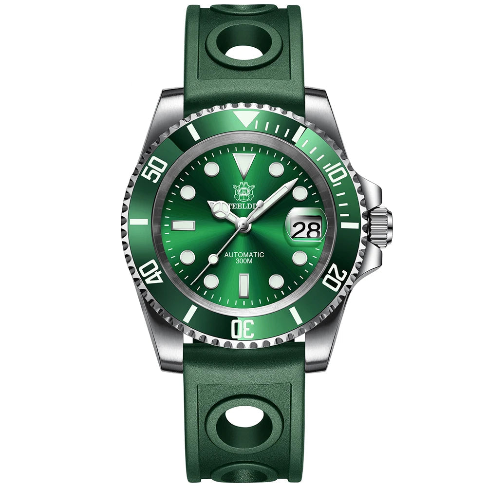Pacific Dive SD1953 Automatic Two-Tone Men's Dive Watch
