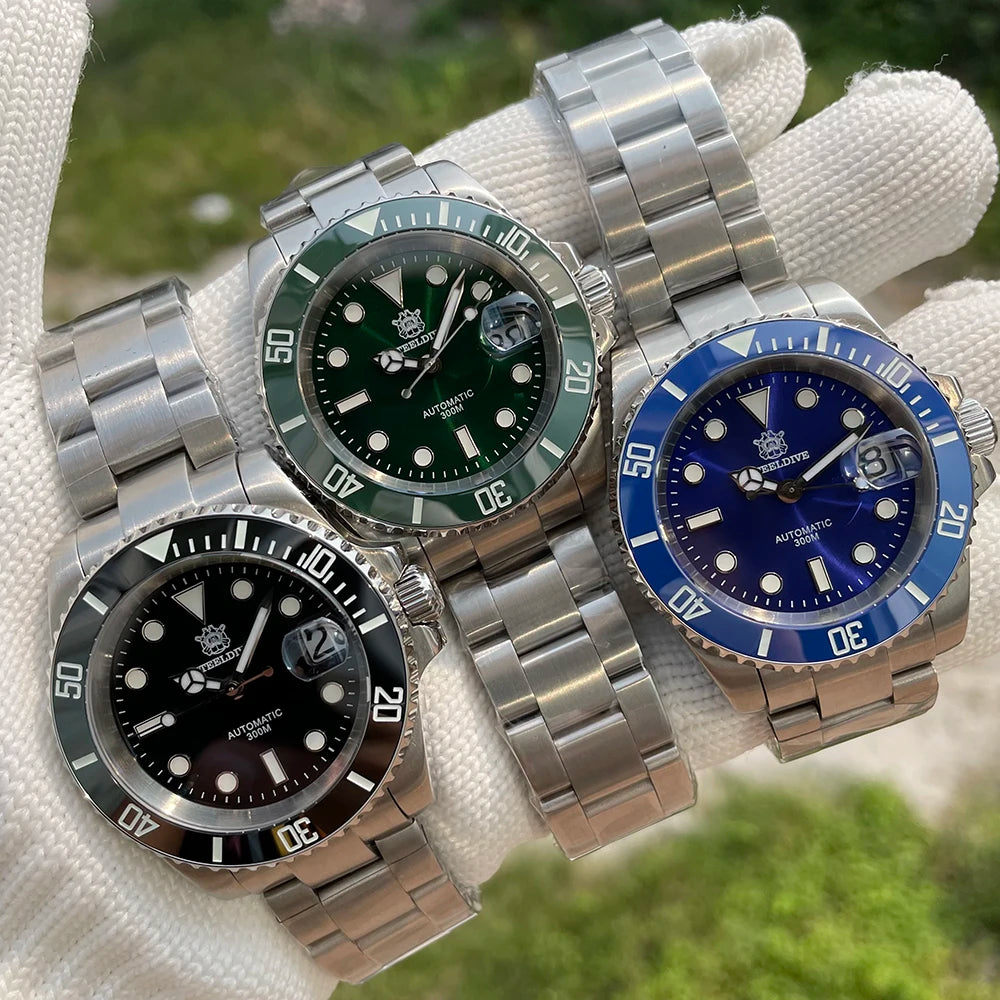 Pacific Dive SD1953 Automatic Two-Tone Men's Dive Watch