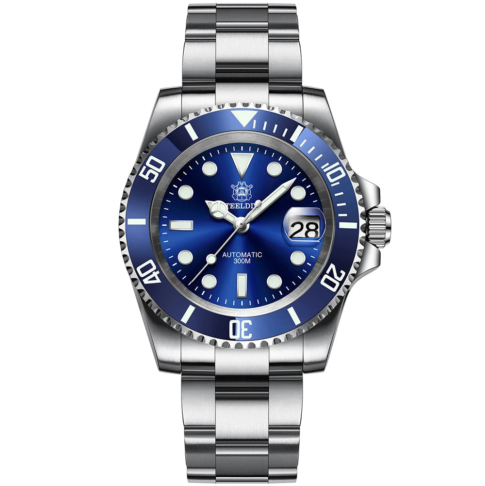 Pacific Dive SD1953 Automatic Two-Tone Men's Dive Watch