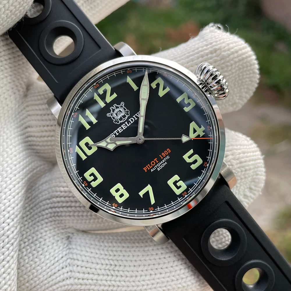 Pacific Dive SD1903 Automatic Mechanical Pilot Watch