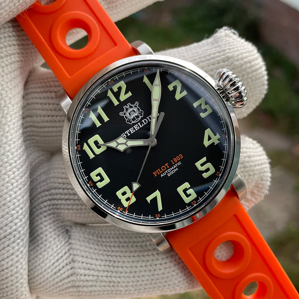 Pacific Dive SD1903 Automatic Mechanical Pilot Watch