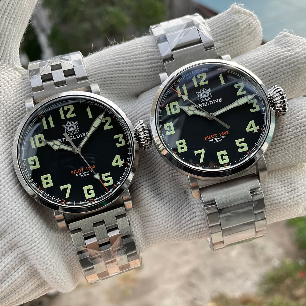 Pacific Dive SD1903 Automatic Mechanical Pilot Watch