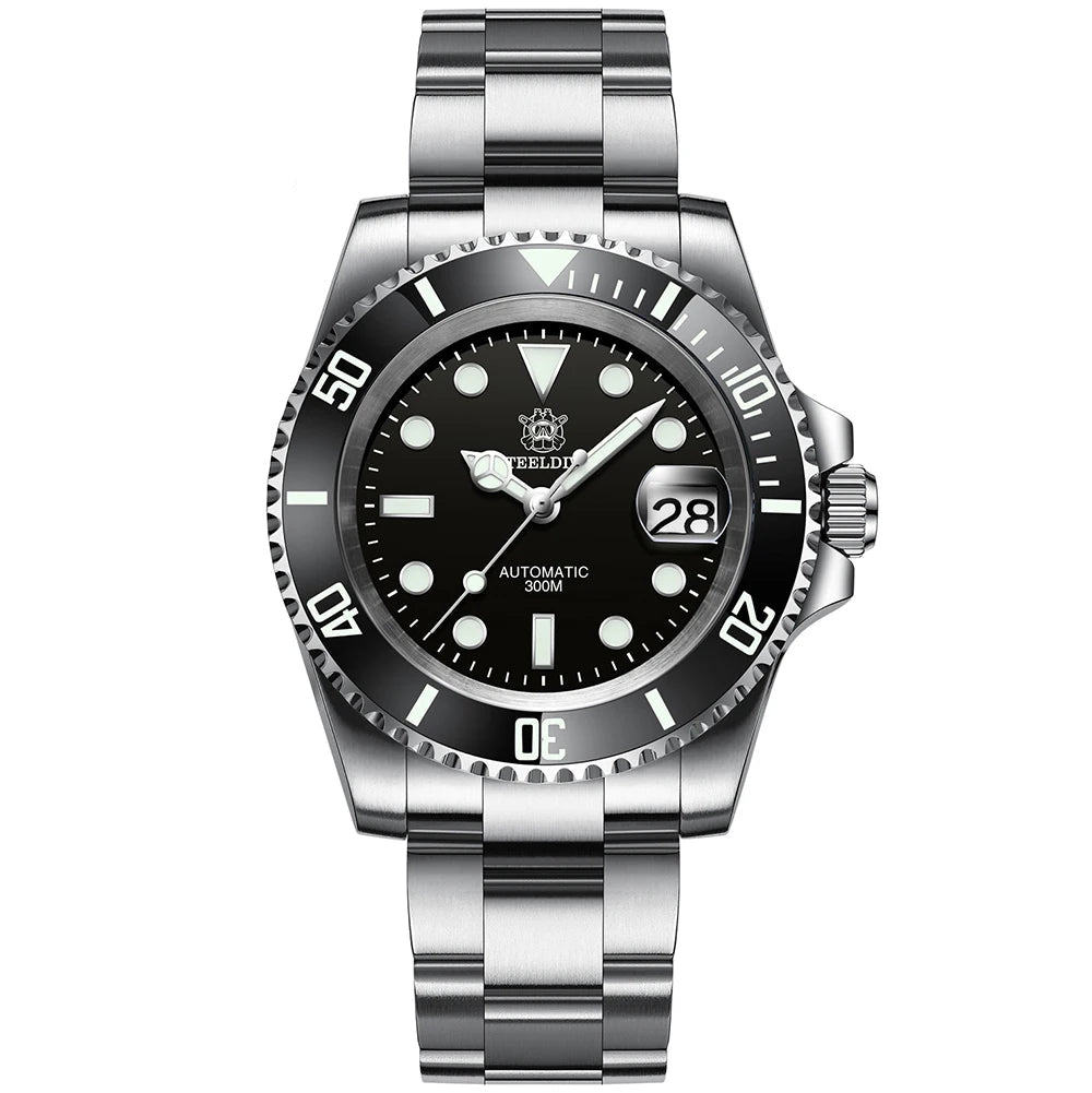 Pacific Dive SD1953 Automatic Two-Tone Men's Dive Watch