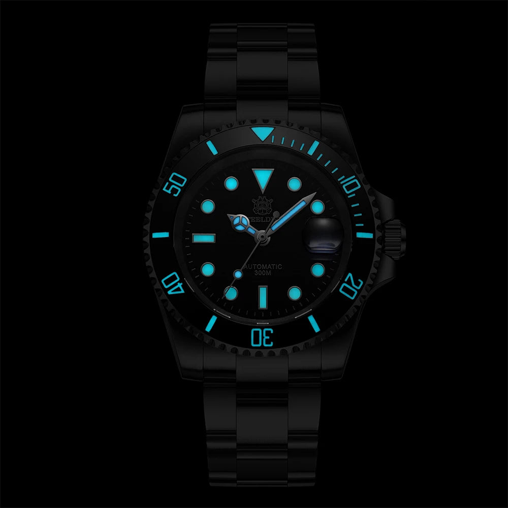 Pacific Dive SD1953 "Tiffany Blue" 41mm Automatic Dive Watch
