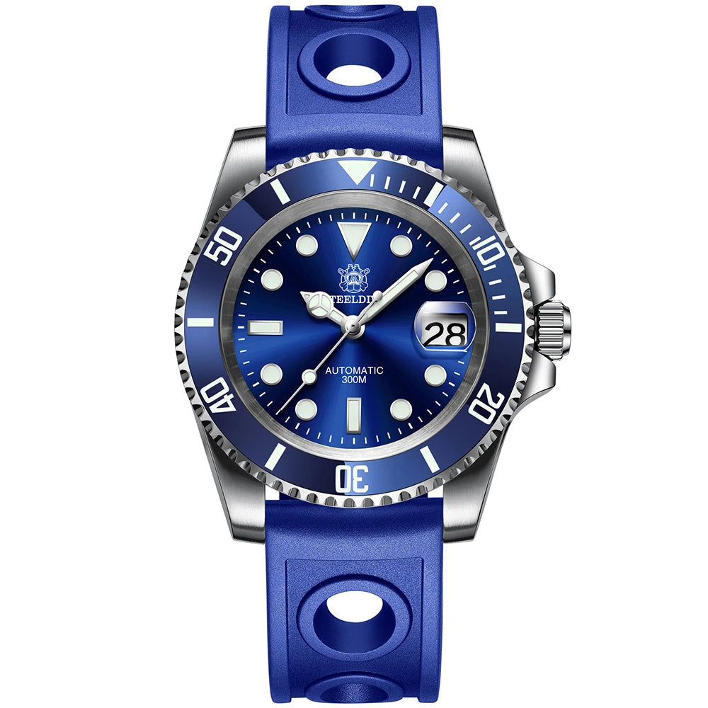 Pacific Dive SD1953 Automatic Two-Tone Men's Dive Watch