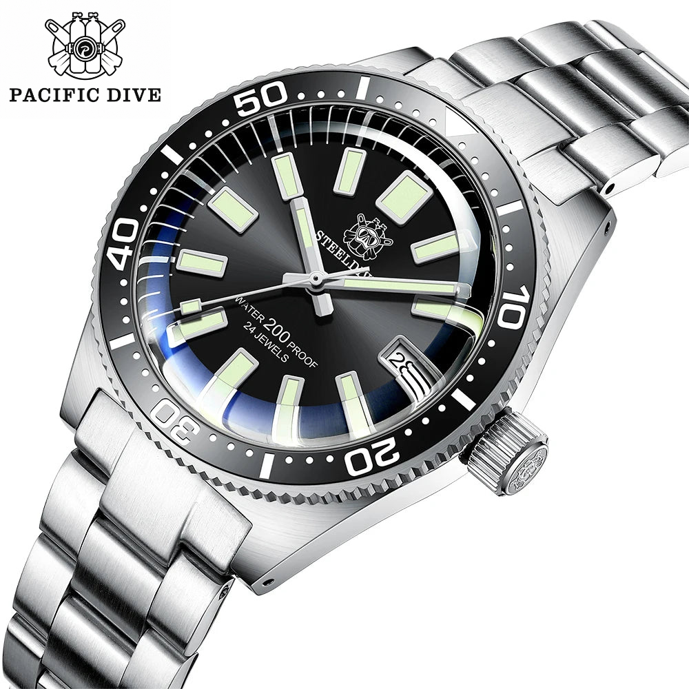 Pacific Dive SD1962 42mm Automatic Mechanical Dive Watch
