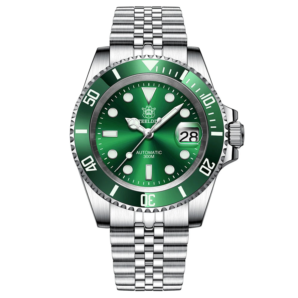 Pacific Dive SD1953 Automatic Two-Tone Men's Dive Watch