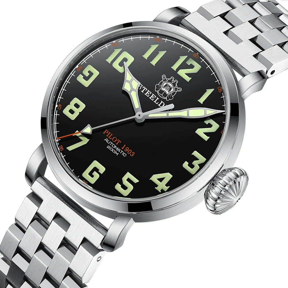 Pacific Dive SD1903 Automatic Mechanical Pilot Watch