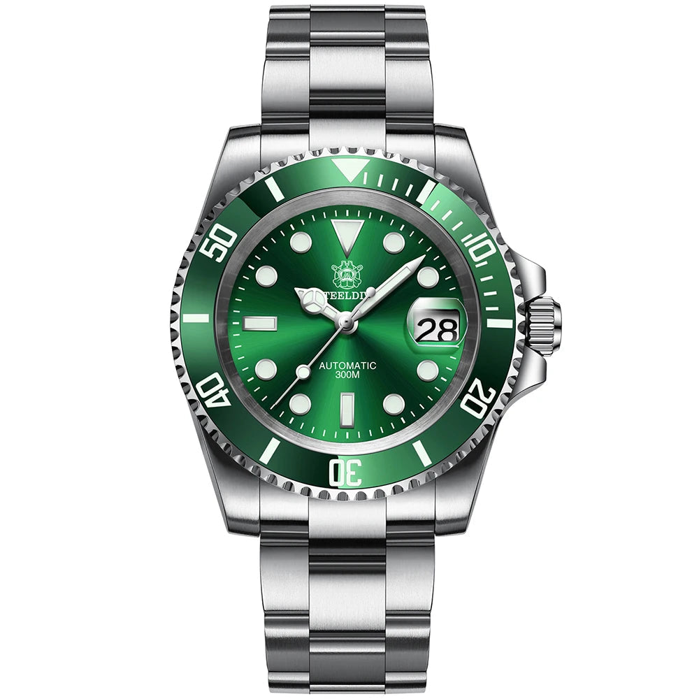 Pacific Dive SD1953 Automatic Two-Tone Men's Dive Watch