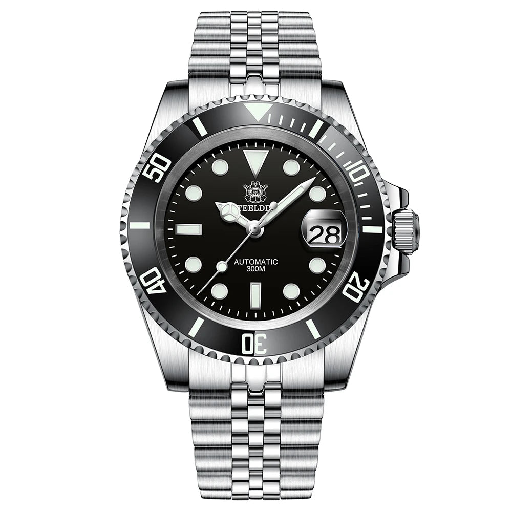 Pacific Dive SD1953 Automatic Two-Tone Men's Dive Watch