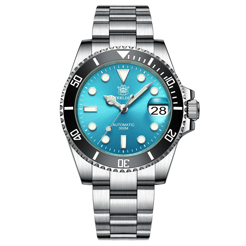 Pacific Dive SD1953 Automatic Two-Tone Men's Dive Watch