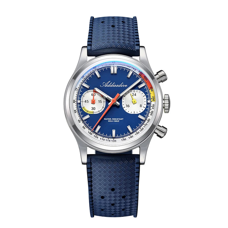 Pacific Dive AD2549 38mm Quartz Chronograph Watch