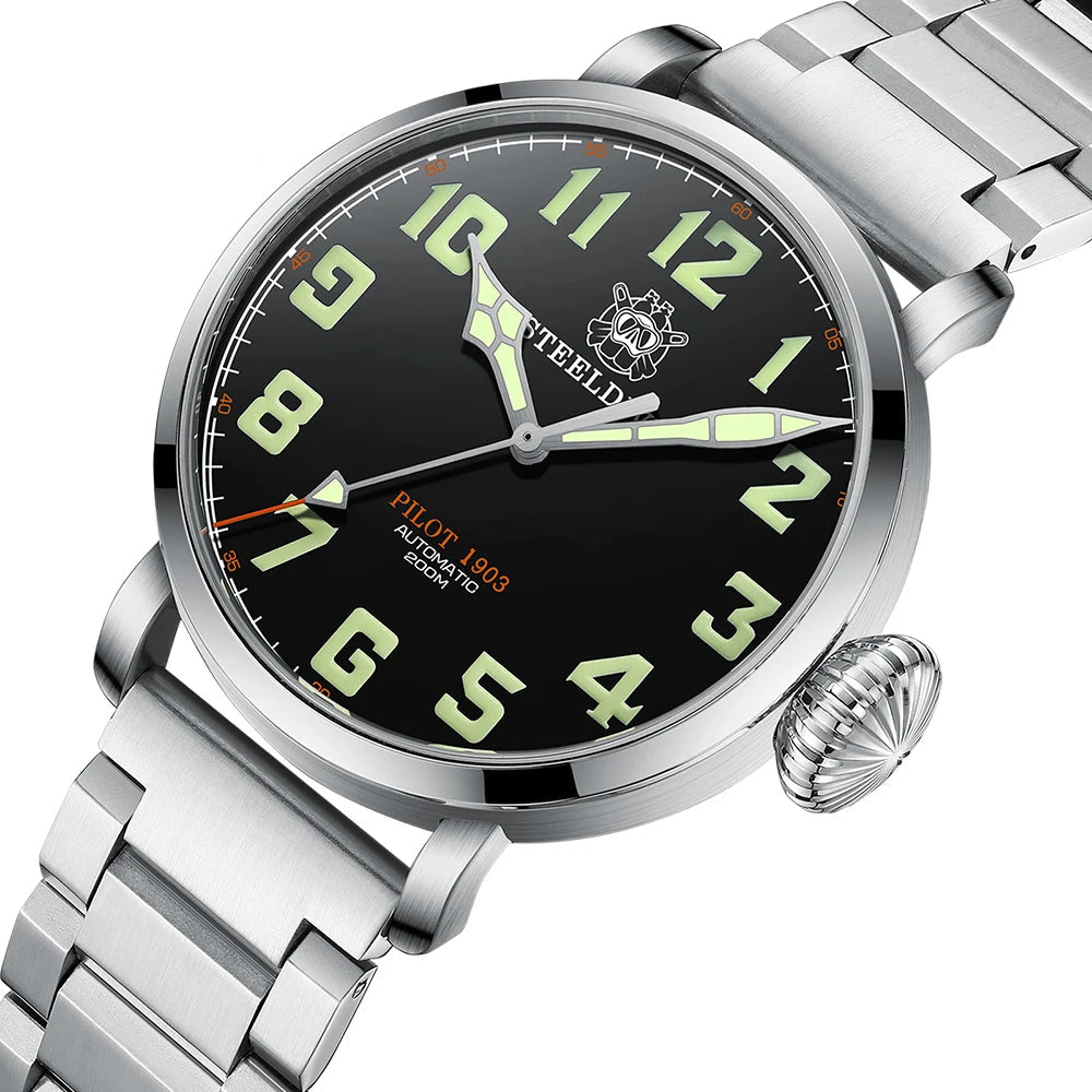 Pacific Dive SD1903 Automatic Mechanical Pilot Watch
