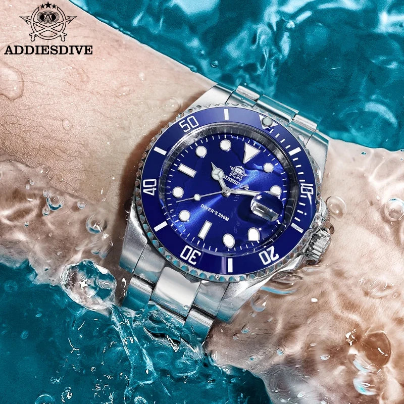 Pacific Dive MY-H3-2QZ 200m Luxury Quartz Diver Watch
