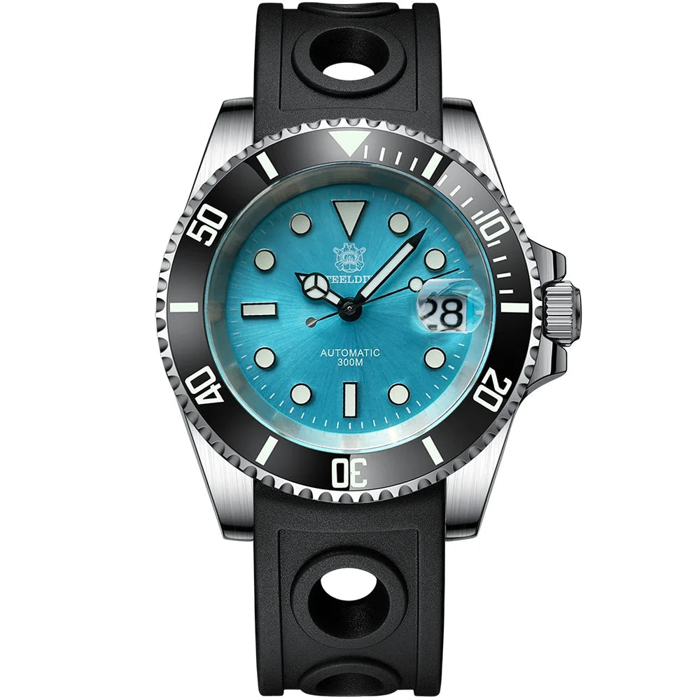Pacific Dive SD1953 "Tiffany Blue" 41mm Automatic Dive Watch