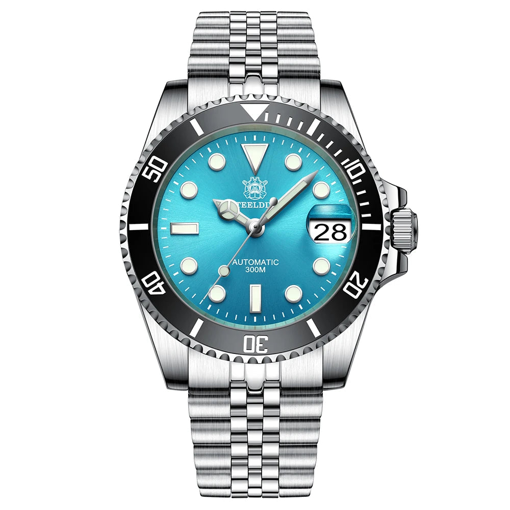 Pacific Dive SD1953 "Tiffany Blue" 41mm Automatic Dive Watch