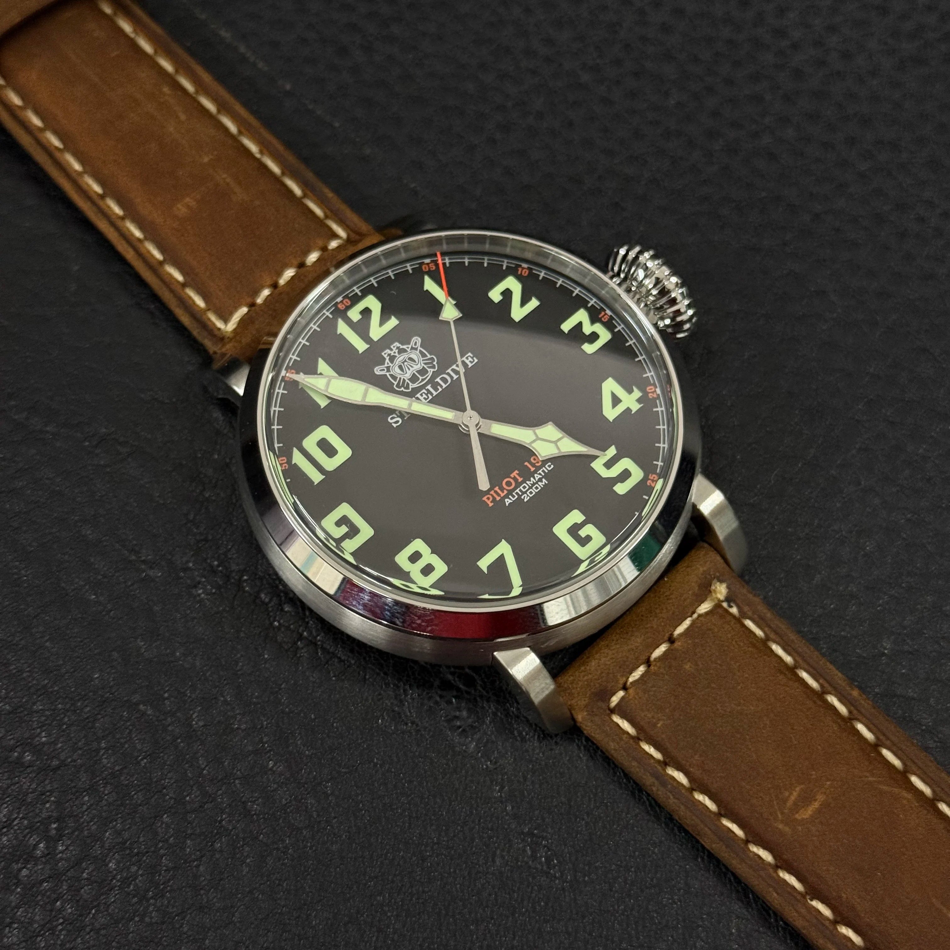 Pacific Dive SD1903 Automatic Mechanical Pilot Watch