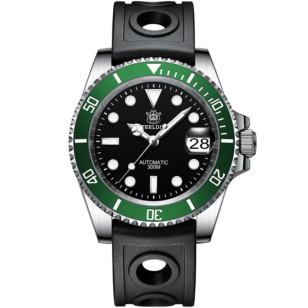 Pacific Dive SD1953 Automatic Two-Tone Men's Dive Watch