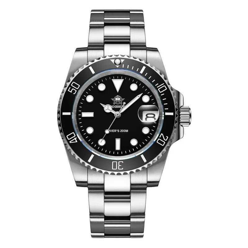 Pacific Dive MY-H3-2QZ 200m Luxury Quartz Diver Watch