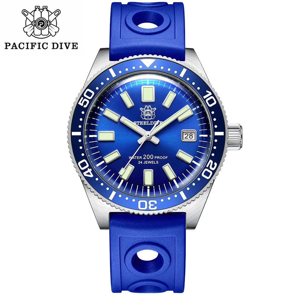 Pacific Dive SD1962 42mm Automatic Mechanical Dive Watch