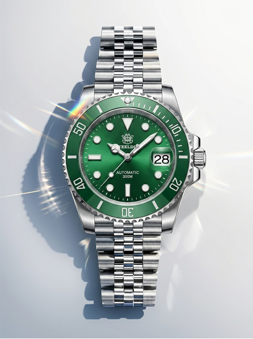 Pacific Dive SD1953 Automatic Two-Tone Men's Dive Watch